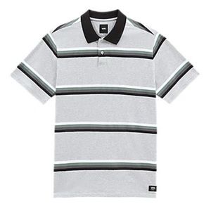 Vans NWT FOREST SS POLO Cement Heather XL